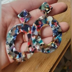 Trades of Hope Multi-color Resin Earrings